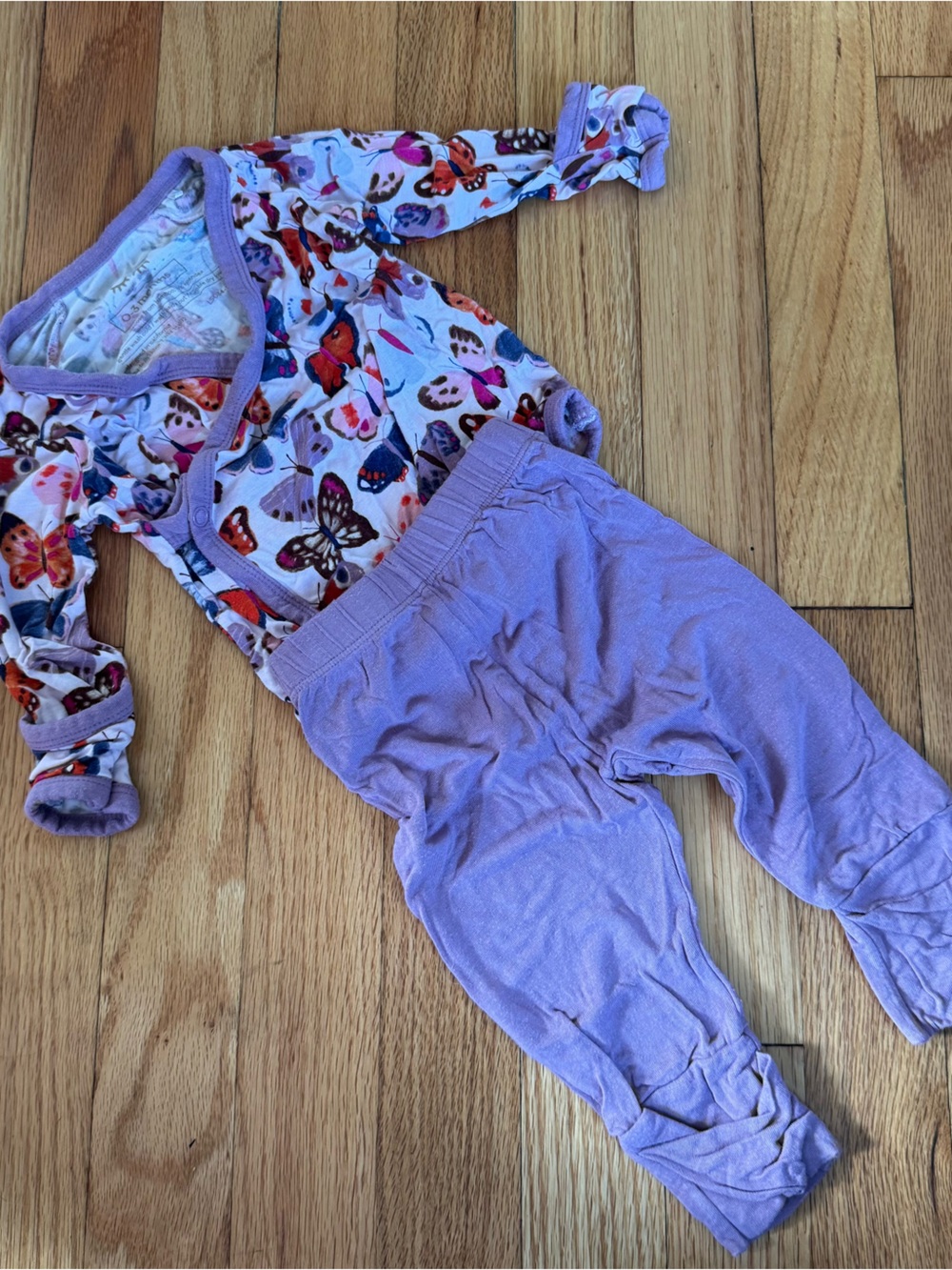 Little Sleepies Butterfly Kisses Crossover Set